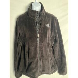 The North Face Women’s Large Black Full Zip Fleece Jacket Classic Style